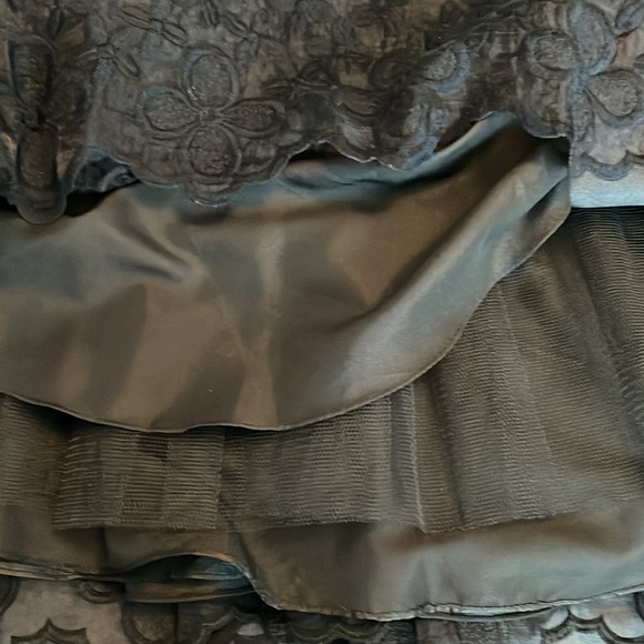 Gorgeous lace dress with full skirt and built in crinoline. - Picture 9 of 9